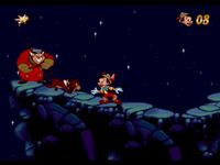 une photo d'Ã©cran de Disney s Pinocchio sur Sega Megadrive